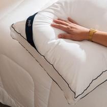 Travesseiro Guldi Dream Branco e Azul Travesseiro Guldi Dream Branco e Azul