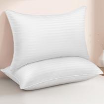 Travesseiro HEYCUZI Queen Size Conjunto com 2 Unidades Microfibra Refrescante e Macia Travesseiro HEYCUZI Queen Size Conjunto com 2 Unidades Microfibra Refrescante e Macia