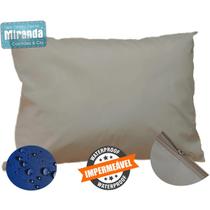 Travesseiro Hospitalar: Capa Impermeável + Refil de Espuma - Coloridas