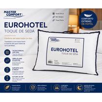 Travesseiro Hotel 230 fios Eurohotel toque de pluma para fronha 50 x 70 Master comfort