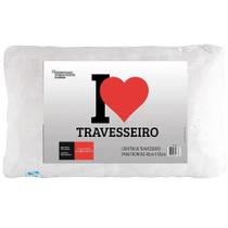 Travesseiro I Love 45x65 Fibra Siliconada - Fibrasca