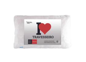 Travesseiro I Love Fibra 45x65cm Fibrasca