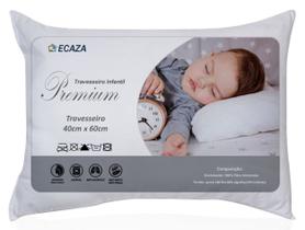 Travesseiro Infantil 40cm x 60cm com Fibra Siliconizada