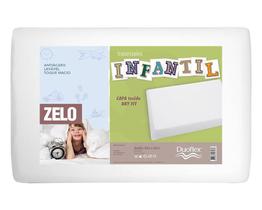 Travesseiro Infantil Duoflex para Mini Cama 0.40x0.60m Branco