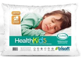 Travesseiro Infantil Health Kids Antimicrobiano Lavável - TRISOFT