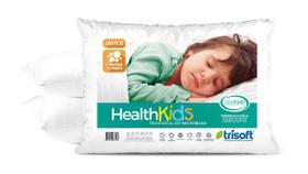 Travesseiro Infantil Health Kids Lavável Antimicrobiano Trisoft