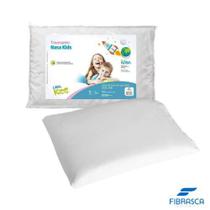 Travesseiro Infantil Kids NASA Viscoelástico Para Fronhas 50x70 Z5101 Fibrasca Branco