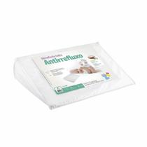 Travesseiro Infantil Para Bebê Fibrasca Antirrefluxo Baby - 58x37x12cm - Branco