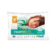 Travesseiro Infantil Trisoft Health Kids 40x60 - Macio - hipoalergênico- (Ideal para criaças de 2 á 6 anos)