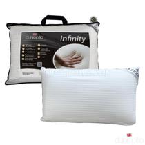 Travesseiro Infinity Alto 50x70cm - Natural Látex - Dunlopillo