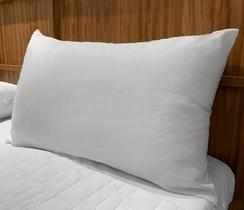 Travesseiro King 50x90cm Hotel Silicionado Suporte Alto