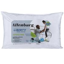 Travesseiro King Super Macio Liberty Altenburg Percal 180 Fios 50cm x 90cm x 16cm