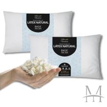 Travesseiro Látex Basic Perfil Baixo 45x65cm - 2 Peças Travesseiro Látex Basic Perfil Baixo 45x65cm - 2 Peças