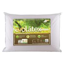 Travesseiro Látex Evolátex Alto p/Fronha (50x70) - Fibrasca