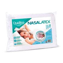 Travesseiro Látex Nasa NL1101 c/ Capa Percal 200 Fios p/Fronha (50x70) - Duoflex
