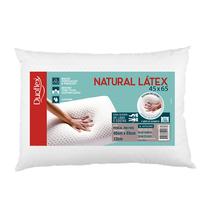 Travesseiro Látex Natural 45x65 Ln1209 + Capa 100% Algodão