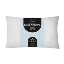 Travesseiro Látex Natural em Flocos Latexfoam Basic Baixo 13cm Travesseiro Látex Natural em Flocos Latexfoam Basic Baixo 13cm