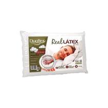 Travesseiro Látex Real Alto LS1100 c/ Capa Dry Fresh p/Fronha (50x70) - Duoflex