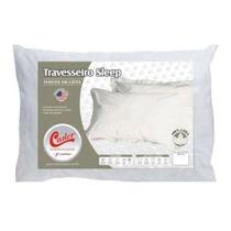 Travesseiro Látex Sleep Flocos p/Fronha 50x70 (65x45x15) - Castor