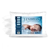 Travesseiro Lavável 5 Estrelas 50x70c Poliamida Fria Trisof Branco
