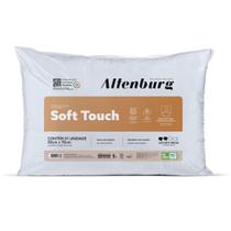 Travesseiro lavavel antialergico branco soft touch 50 x 70 bom sono
