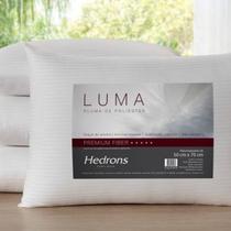 Travesseiro Luma King Size 48x88 cm Branco Hedrons