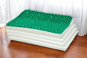 Travesseiro Magnético Anatômico Camadas Ajustáveis HR Látex Kenko Premium Travesseiro Magnético Anatômico Camadas Ajustáveis HR Látex Kenko Premium