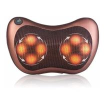 Travesseiro massageador de pescoço elétrico, acolchoado massageador de calor profundo na parte de trás do pescoço