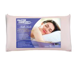 Travesseiro Master Comfort Percal Fibra Plumada Antialérgico, Macio e Confortável para Noites de Sono Relaxantes e Saudáveis Travesseiro Master Comfort Percal Fibra Plumada Antialérgico, Macio e Confortável para Noites de Sono Relaxantes e Saudáveis