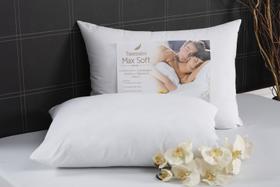 Travesseiro Max Soft 50 x 70 x 30 Cm Percal Modelo Alto Travesseiro Max Soft 50 x 70 x 30 Cm Percal Modelo Alto
