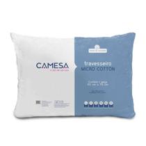 Travesseiro Micro Cotton ll Branco 50x70 cm - Camesa