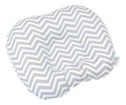 Travesseiro Modelador Bebê Querido Chevron Cinza 30Cm