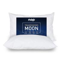 Travesseiro Moon Flocos Original 12 cm Altura 70x60 Viscoelástico (Capa Algodão) Anatômico Ortopédico Antialérgico Travesseiro Moon Flocos Original 12 cm Altura 70x60 Viscoelástico (Capa Algodão) Anatômico Ortopédico Antialérgico