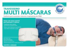 Travesseiro Multi Máscaras para uso de CPAP- Perfetto