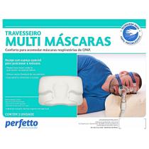 Travesseiro Multi Máscaras Perfetto para CPAP 64x44x12cm - unidade Travesseiro Multi Máscaras Perfetto para CPAP 64x44x12cm - unidade