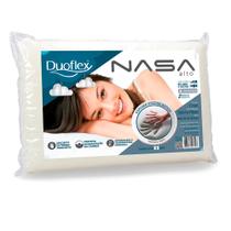 Travesseiro Nasa 50x70cm Espuma Visco Elástica Antiácaro - Maciez e Conforto