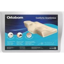 Travesseiro Nasa Anatômico De Suporte Cervical Cor Branco