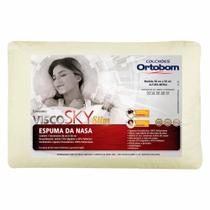 Travesseiro Nasa Antialergico Visco Sky Slim 01 Peça - Ortobom