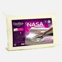 Travesseiro Nasa Cervical Antiácaro - Duoflex Travesseiro Nasa Cervical Antiácaro - Duoflex