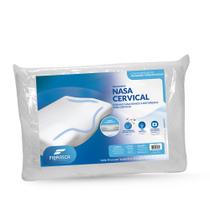 Travesseiro Nasa Cervical Fibrasca 39x54x11cm