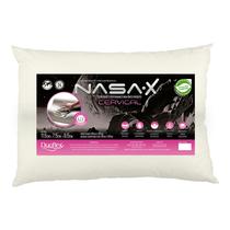 Travesseiro NASA Cervical X Viscoelástico com Espuma de Memória e Suporte Ortopédico Travesseiro NASA Cervical X Viscoelástico com Espuma de Memória e Suporte Ortopédico