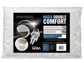 Travesseiro Nasa Doube Comfort 3 Fibrasca Travesseiro Nasa Doube Comfort 3 Fibrasca