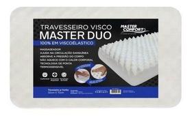 Travesseiro Nasa Duo Visco Massageador Master Comfort