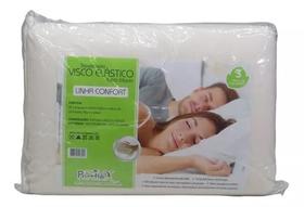 Travesseiro Nasa Extra Macio Anti Acaro 14cm Visco Elastico