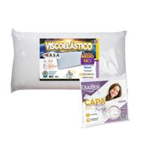 Travesseiro Nasa King 14cm Com Capa impermeável Travesseiro Nasa King 14cm Com Capa impermeável