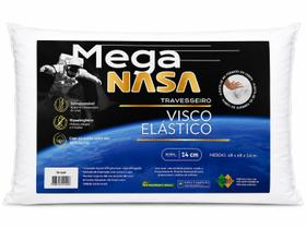 Travesseiro Nasa Nap Espuma Viscoelástica Médio 14cm Anatômico Conforto Travesseiro Nasa Nap Espuma Viscoelástica Médio 14cm Anatômico Conforto