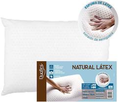 Travesseiro Nasa Natural Latéx Duoflex Branco Espuma 100% Látex