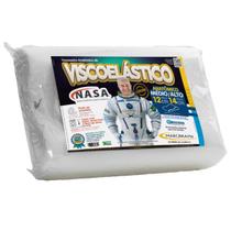 Travesseiro Nasa Original Anatômico MarcBrayn Viscoelástico Alto Travesseiro Nasa Original Anatômico MarcBrayn Viscoelástico Alto