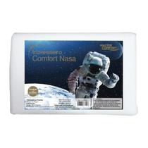 Travesseiro Nasa Visco Elástico 50x70 Antialergico Antiácaro Comfort Nasa - Master Comfort