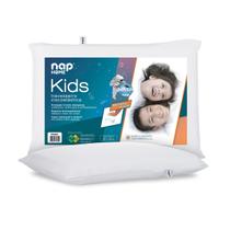 Travesseiro Nasa Viscoelástica Kids Toque Extra Macio 30cm x 40cm Fronha Lavável Nap